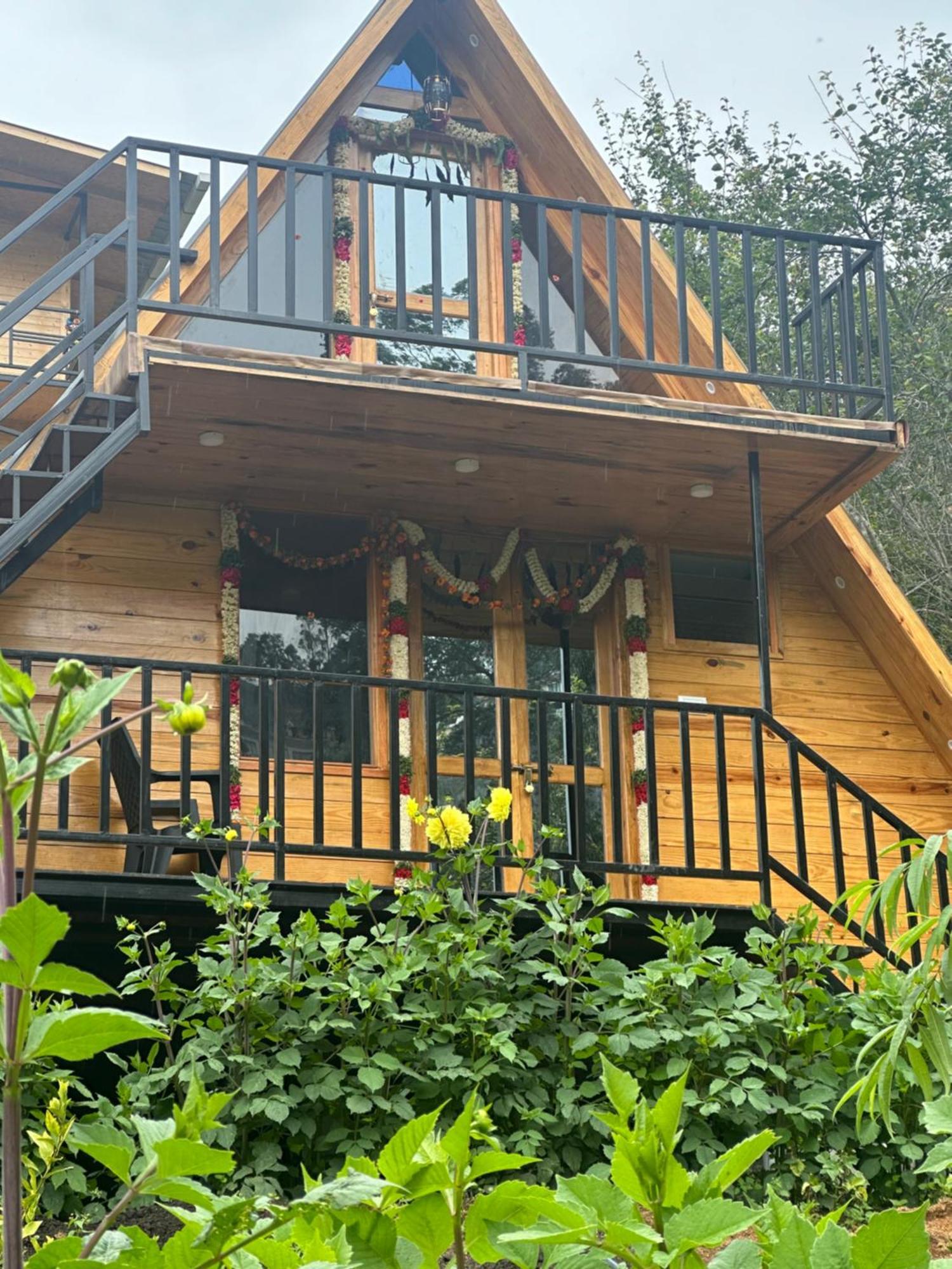 Magica Mount A Frame Wood House Villa Kodaikanal Ngoại thất bức ảnh