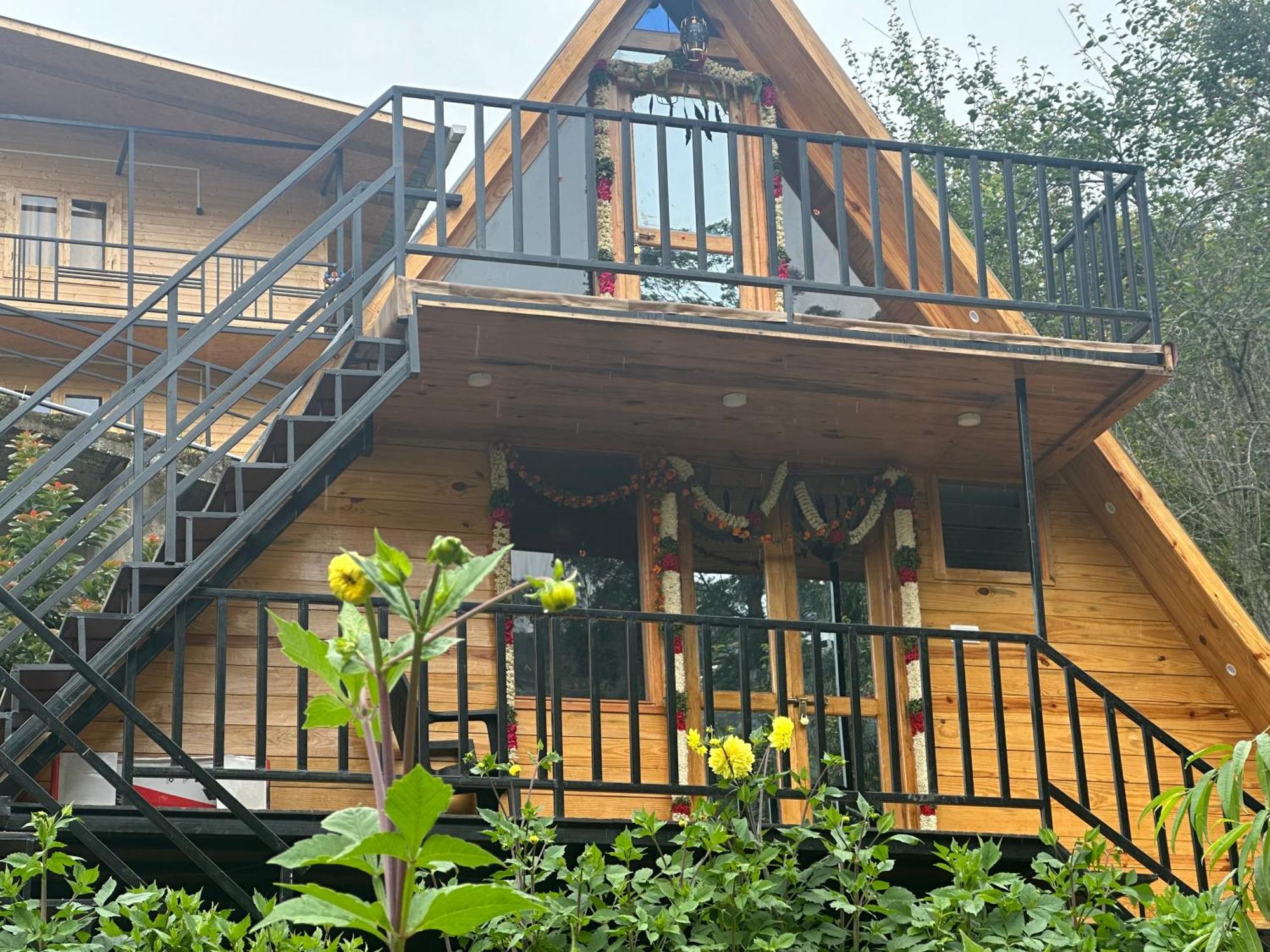 Magica Mount A Frame Wood House Villa Kodaikanal Ngoại thất bức ảnh